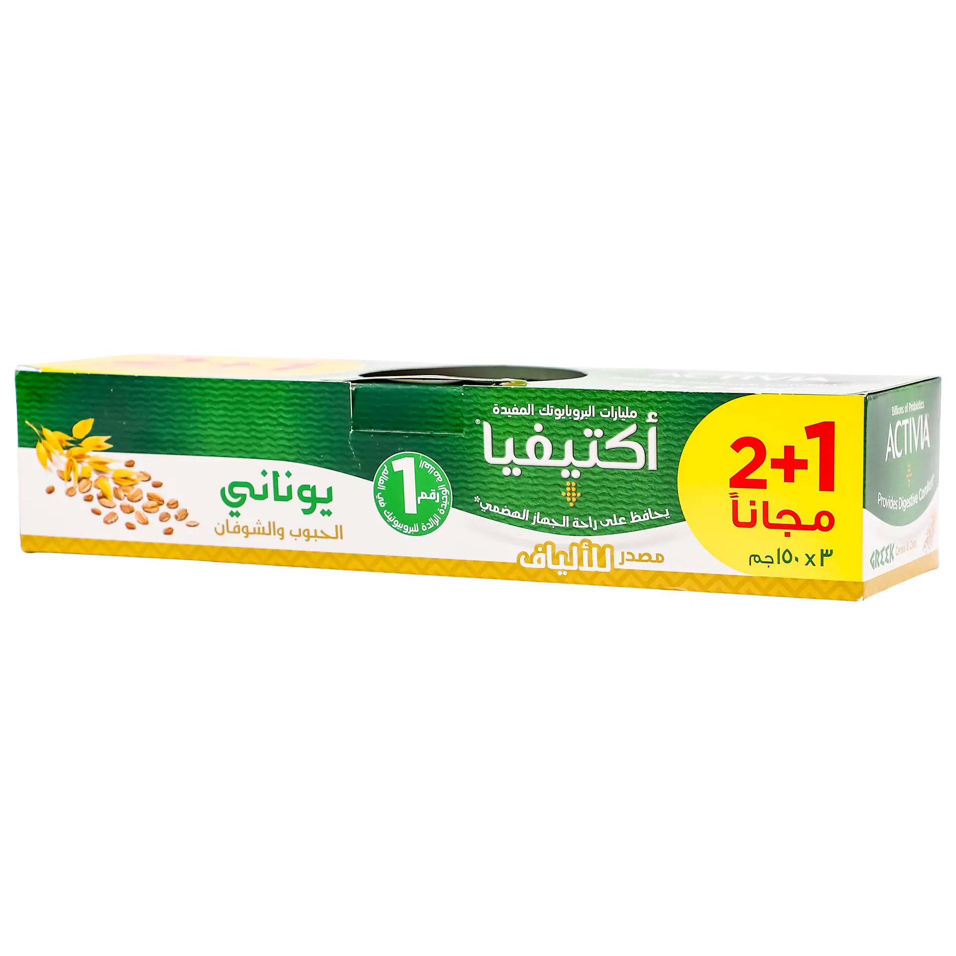 Activia Greek Yoghurt Oat Cereals 3 pcs 150 gm - view 4