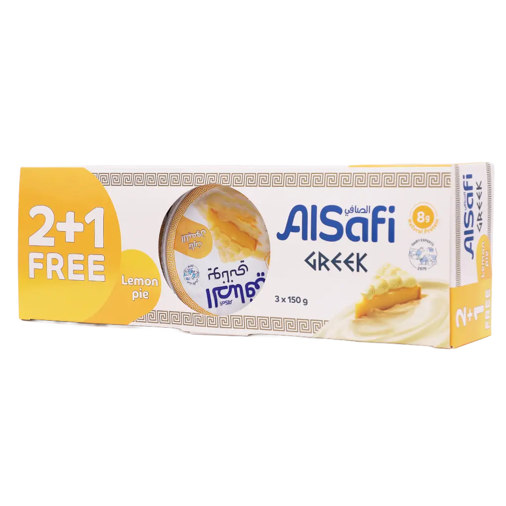 Alsafi Greek Yoghurt Lemon Pie 3 pcs 150 gm - view 1