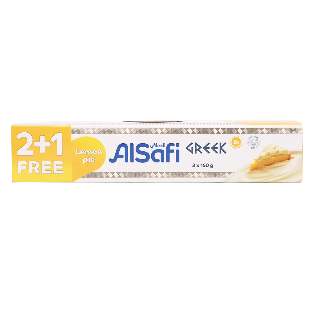 Alsafi Greek Yoghurt Lemon Pie 3 pcs 150 gm - view 4