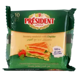 President Slices Sandwich Cheese 200 gr