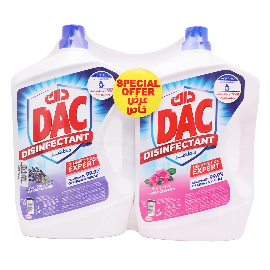 Dac Disinfectant Floor Cleaner Special Offer 2 pcs 3 L - view 1