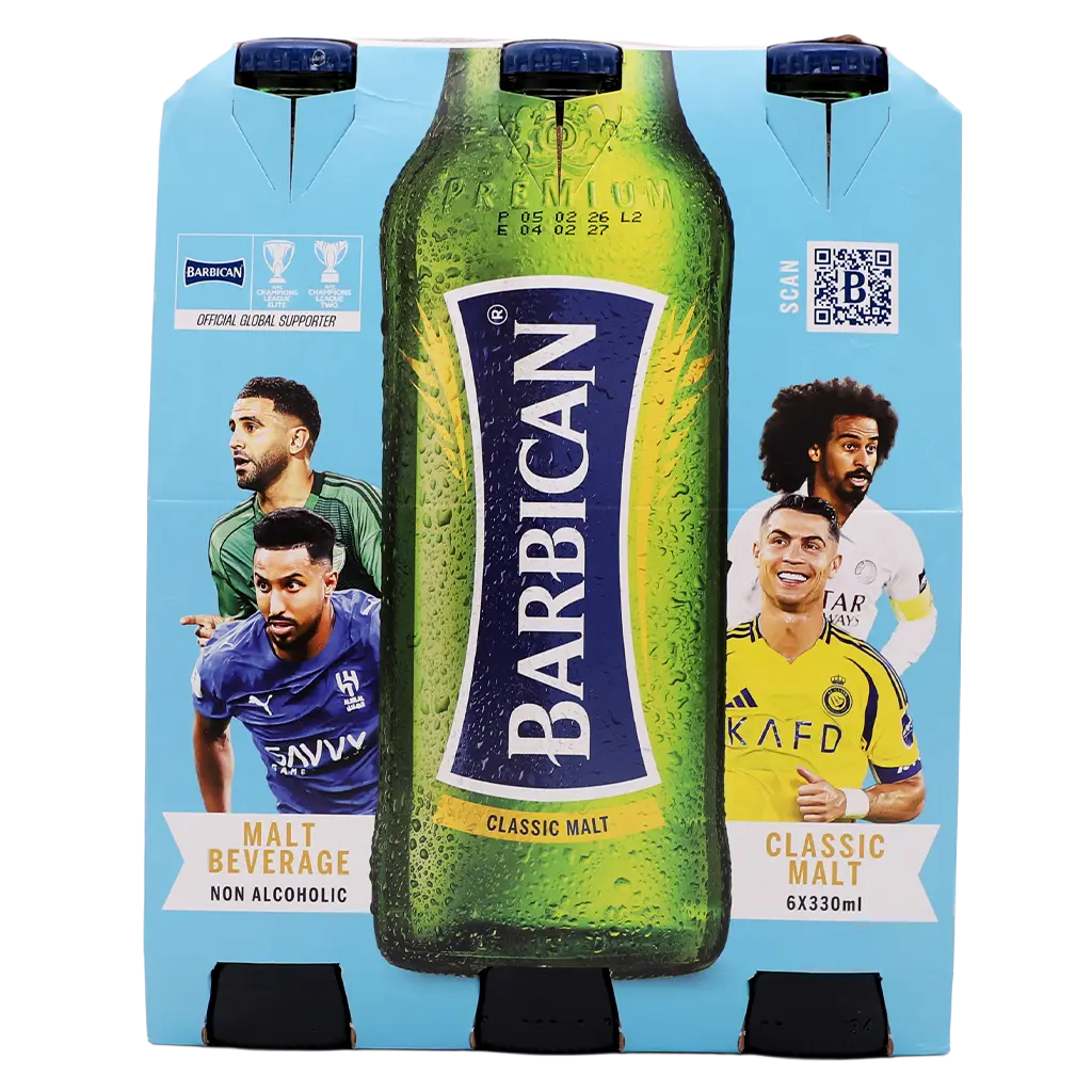 Barbican Malt Drink Regular 6 pcs 330 ml - view 3