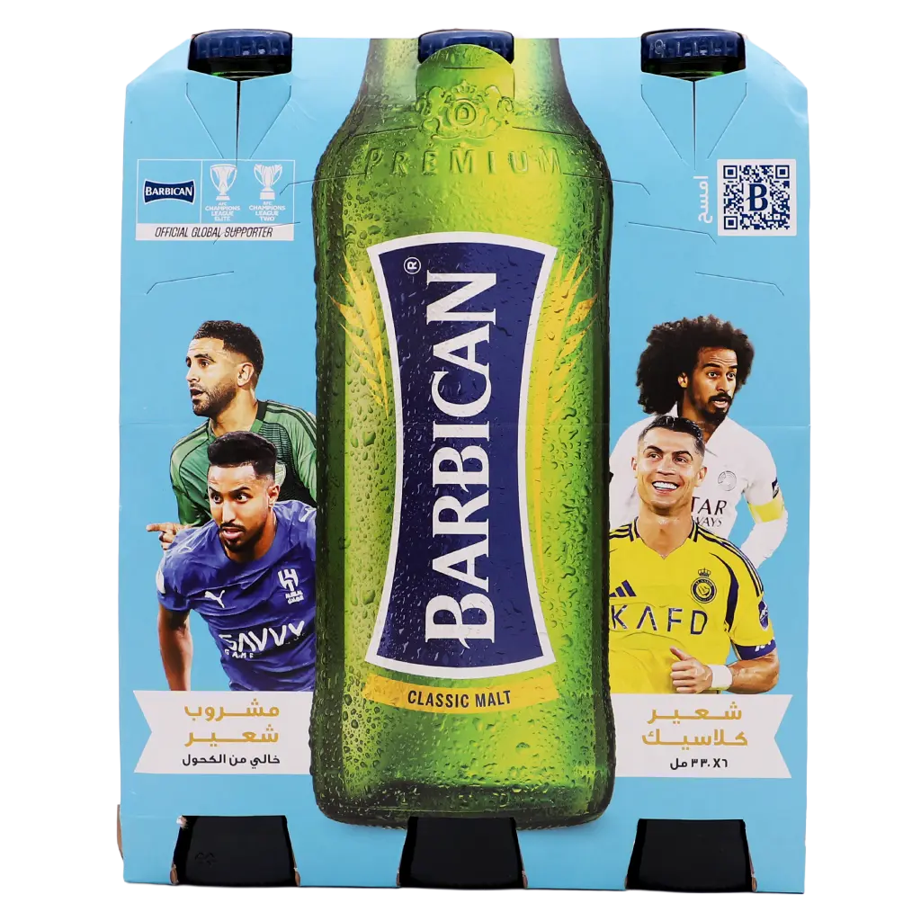 Barbican Malt Drink Regular 6 pcs 330 ml - view 4