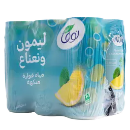 Nova Sparkling Water Lemon Mint  6 pcs 250 ml