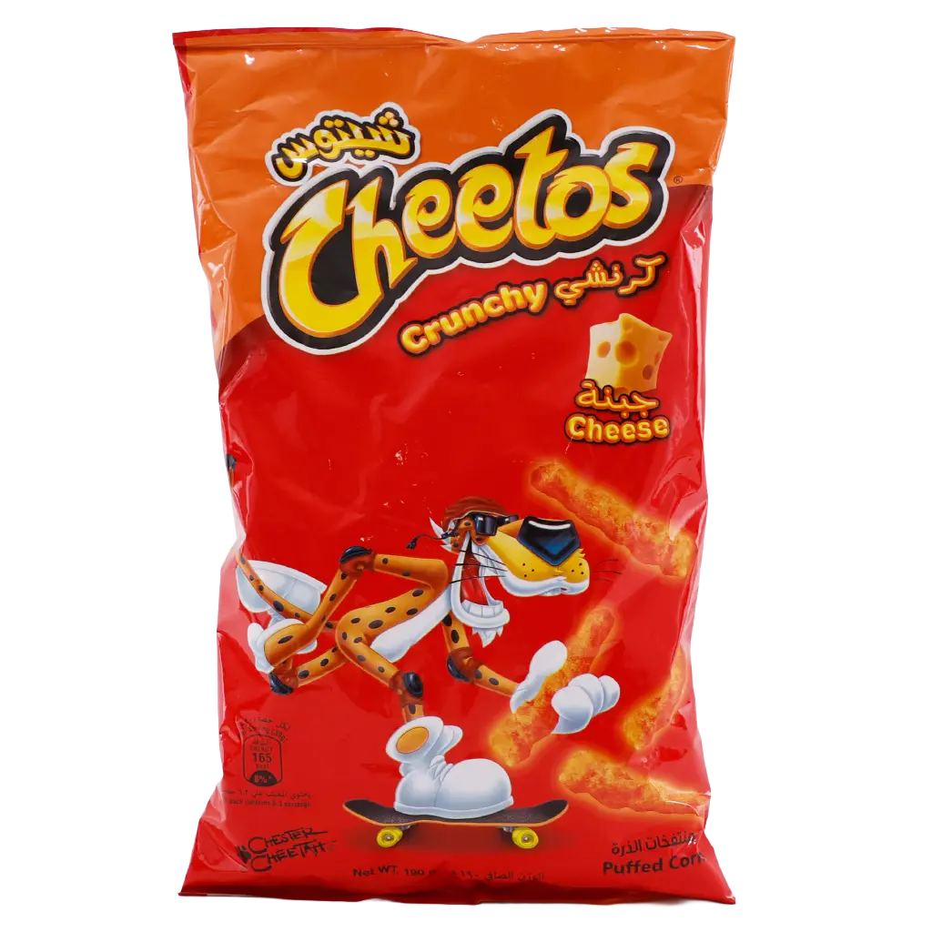Cheetos Crunchy Cheese Flavour 190 gm - view 1