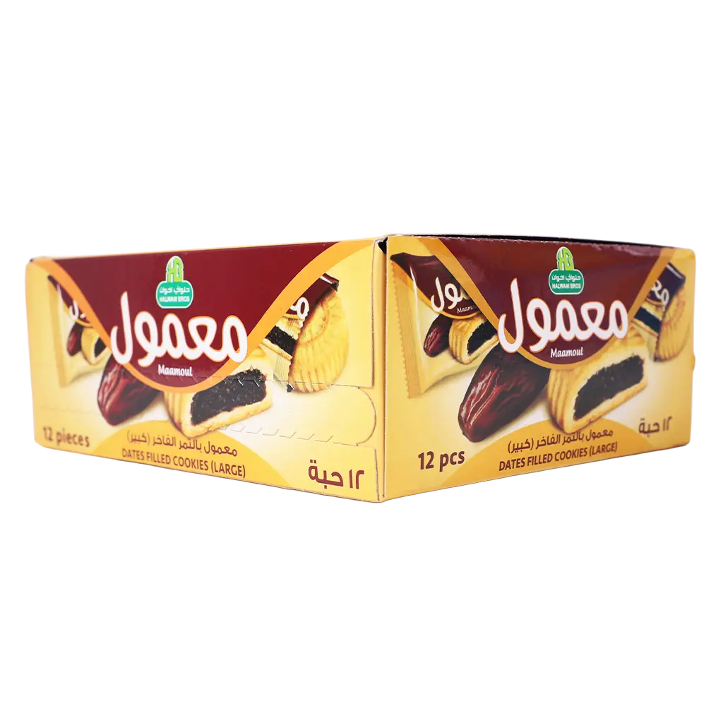Halwani Maamoul with Saudi finest dates  12 pcs 32gm - view 1