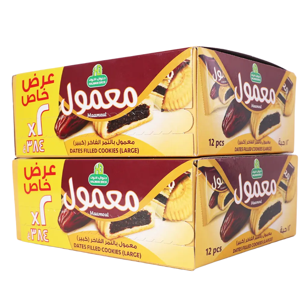 Halwani Maamoul with dates promo 12 PCS 32 gm  - view 1