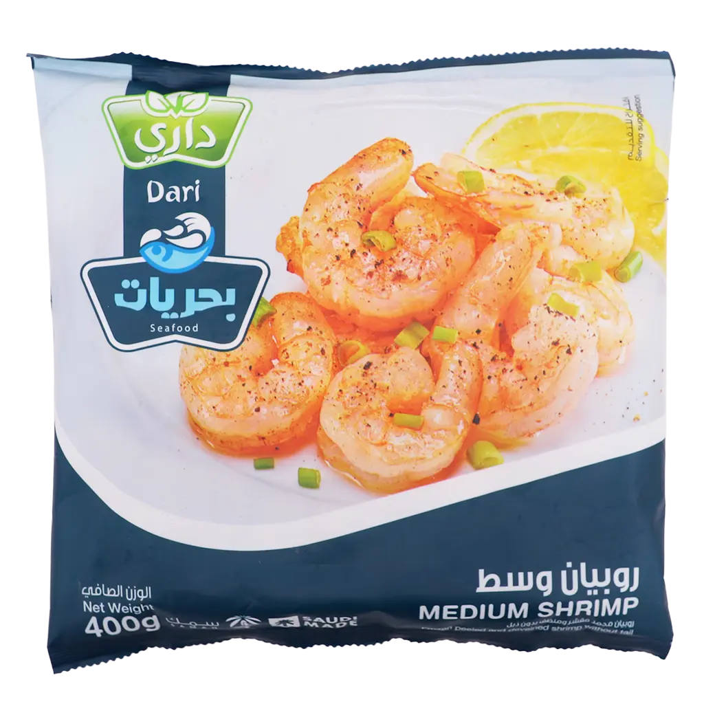 Dari Medium Frozen Shrimp 400 gm - view 2