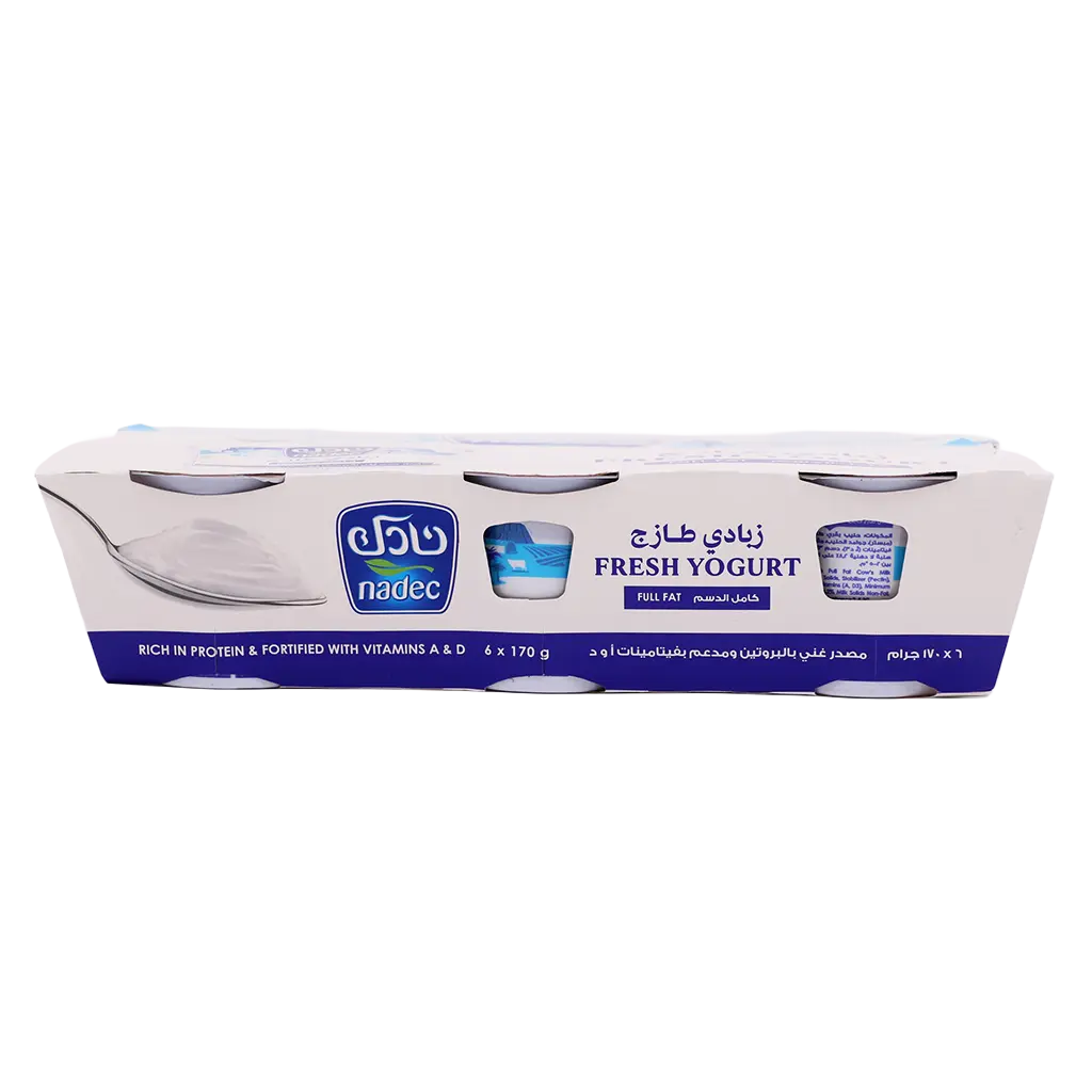 Nadec Yoghurt Full Fat pack 6 pcs 170 gm - view 4