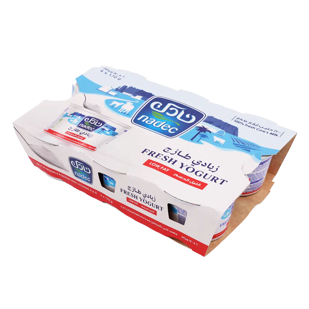 Nadec Yoghurt Low Fat pack 6 pcs 170 gm - view 1