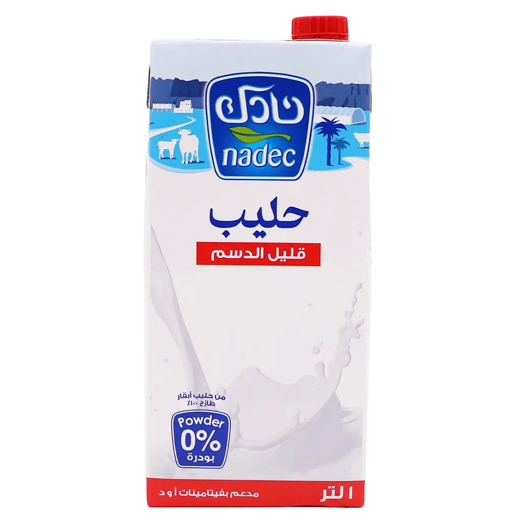 Nadec Milk Low Fat 1 L - view 2