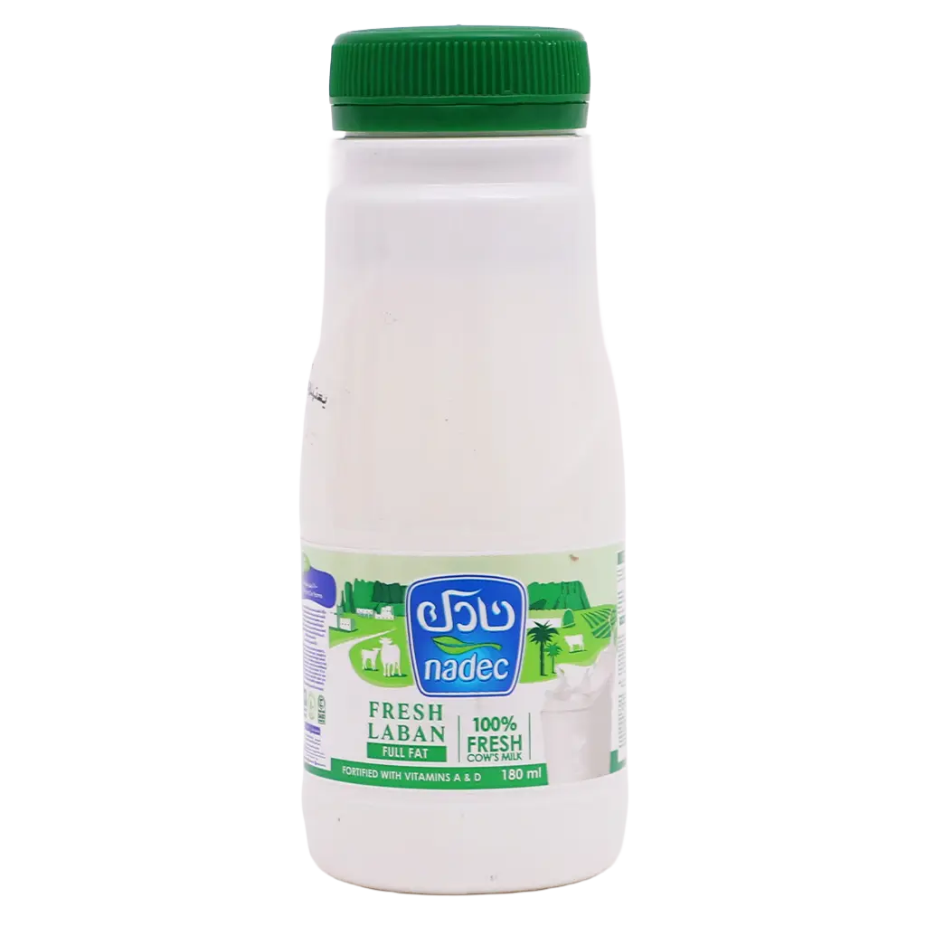 Nadec Fresh Laban Full Fat 180 ml - view 2