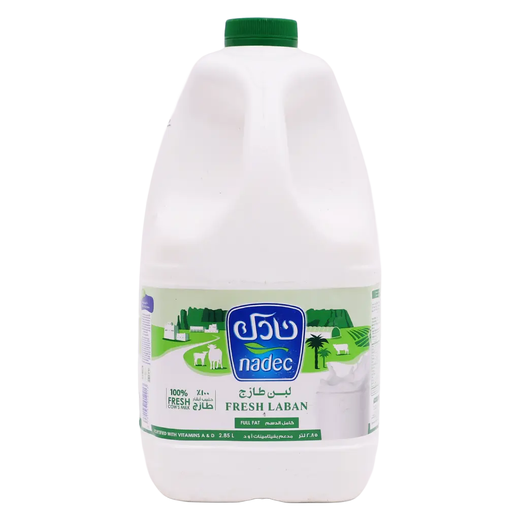 Nadec Fresh Laban Full Fat 2.85 L - view 1