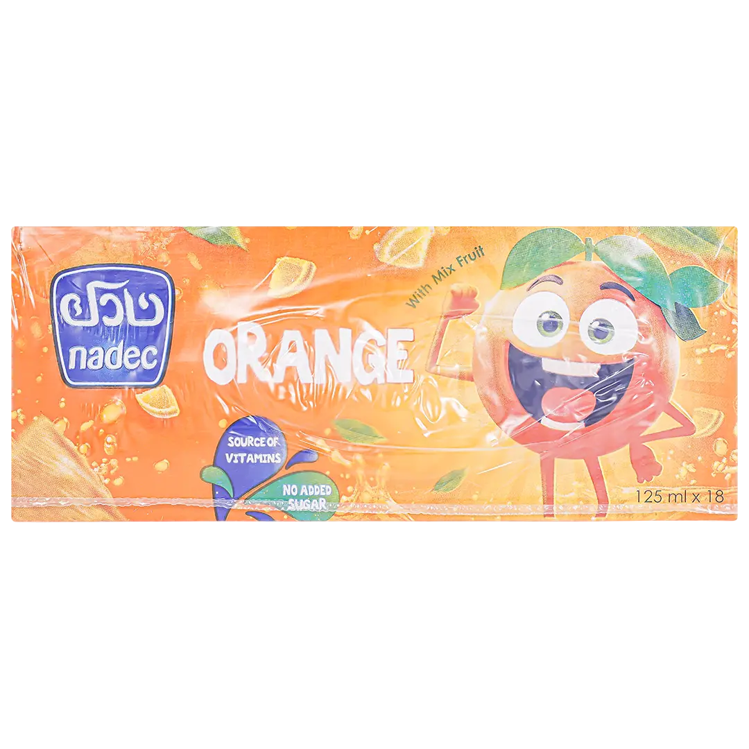 Nadec Orange Drink 18 pcs 125 ml - view 3