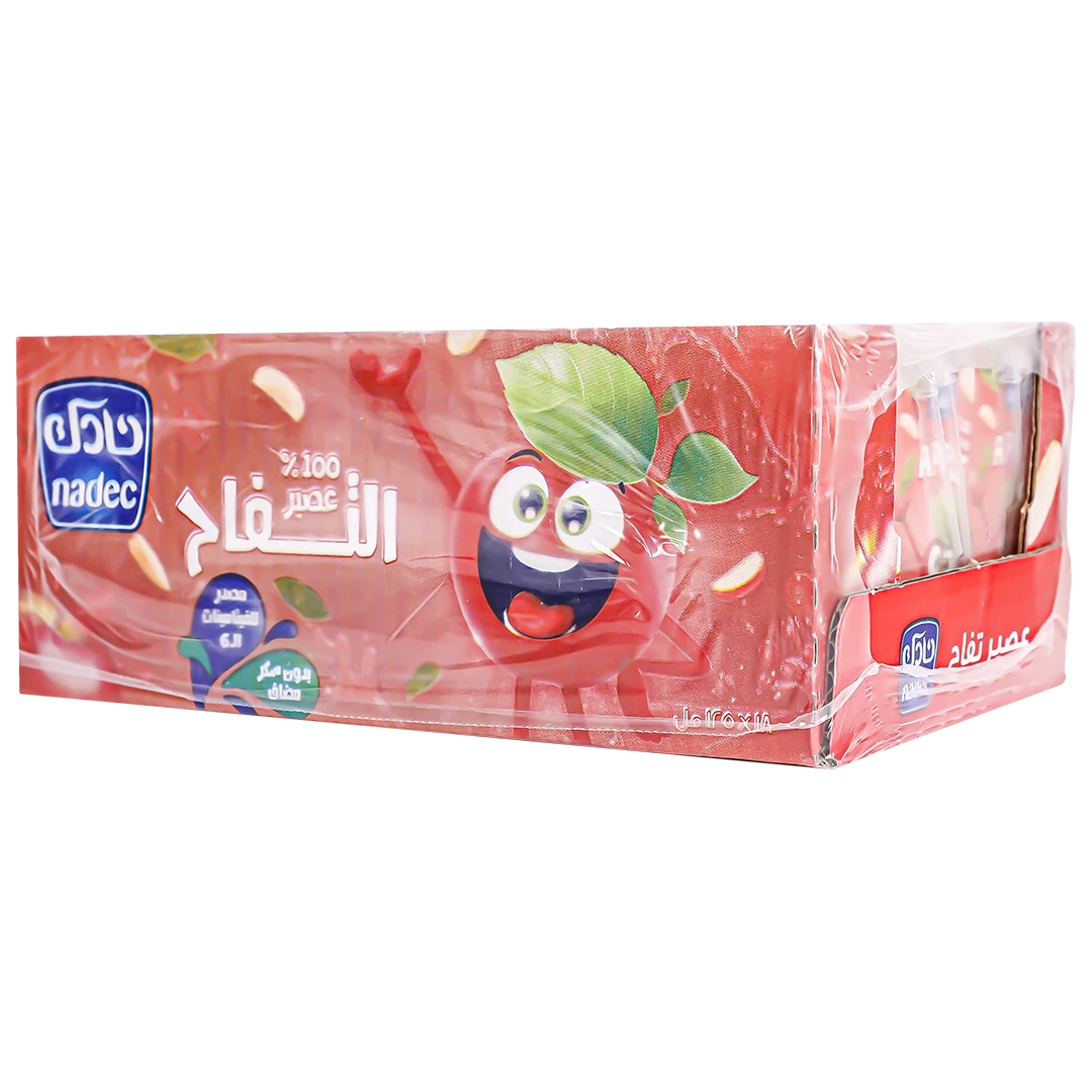 نادك عصير تفاح 18 حبة 125 مل