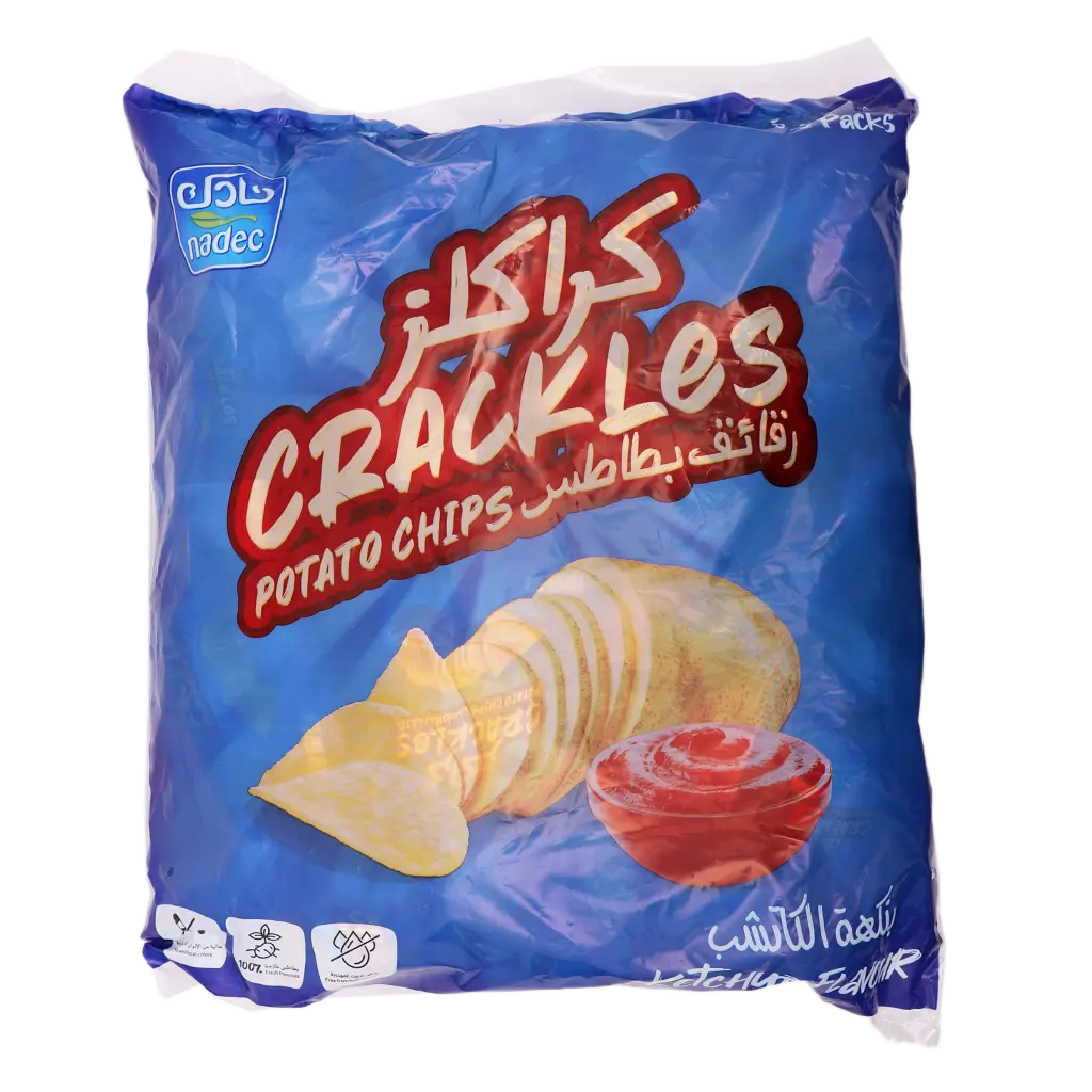 Nadec Crackles Tomato Ketchup Chips 25 pcs 21 gm - view 2