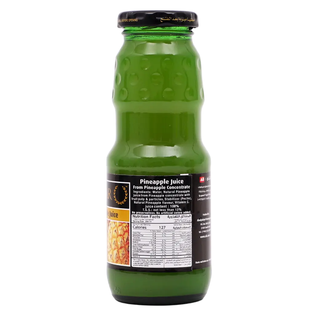 Caesar Juice Pineapple Flavor Bottle 250 ml - view 4