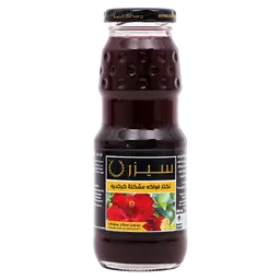 Caesar Nectar Hibiscous Mix Fruit Flavor Bottle 250 ml
