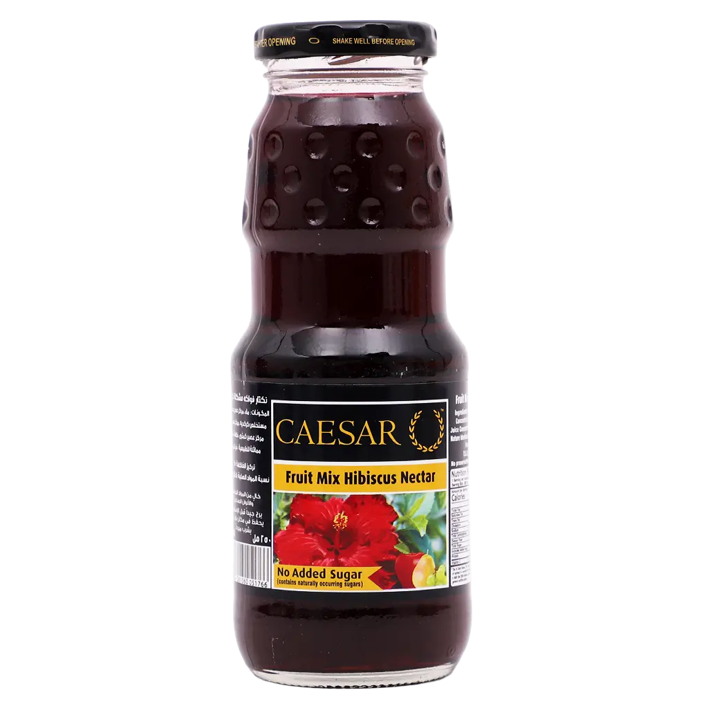 Caesar Nectar Hibiscous Mix Fruit Flavor Bottle 250 ml - view 2