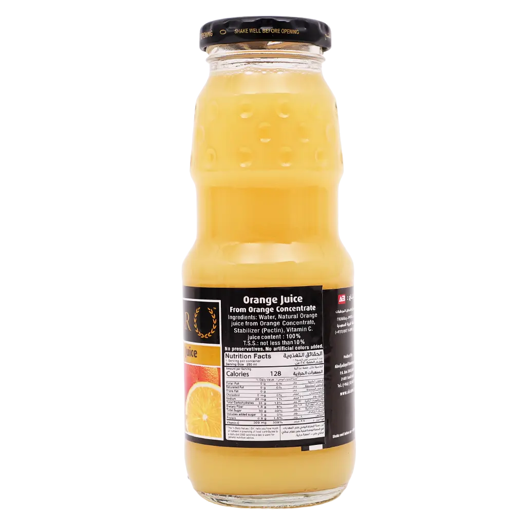 Caesar Juice Orange Flavor Bottle 250 ml - view 4