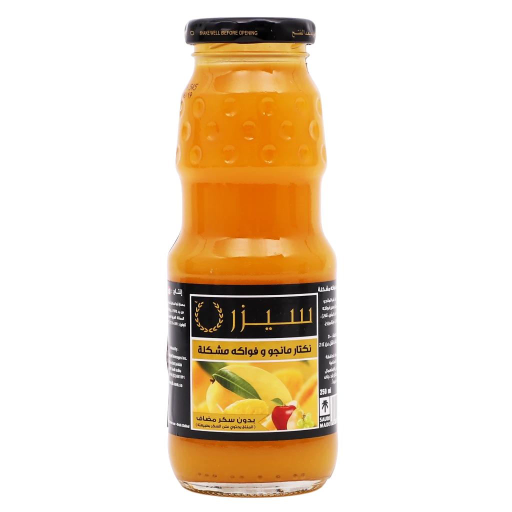 Caesar Nectar Mango & Mix Fruit Flavor  Bottle 250 ml