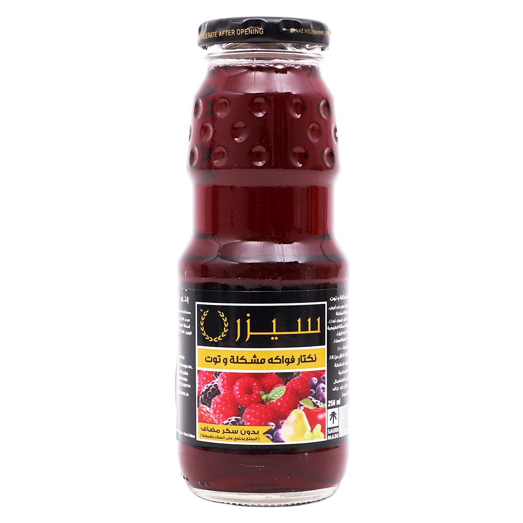 Caesar Nectar Mixed Berry Flavor Bottle 250 ml