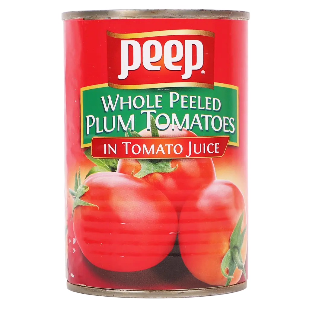 Peep Whole Peeled Tomato In Juice 400gm  - view 2