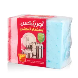 أورينكس اسفنج للجلي  3 حبه 