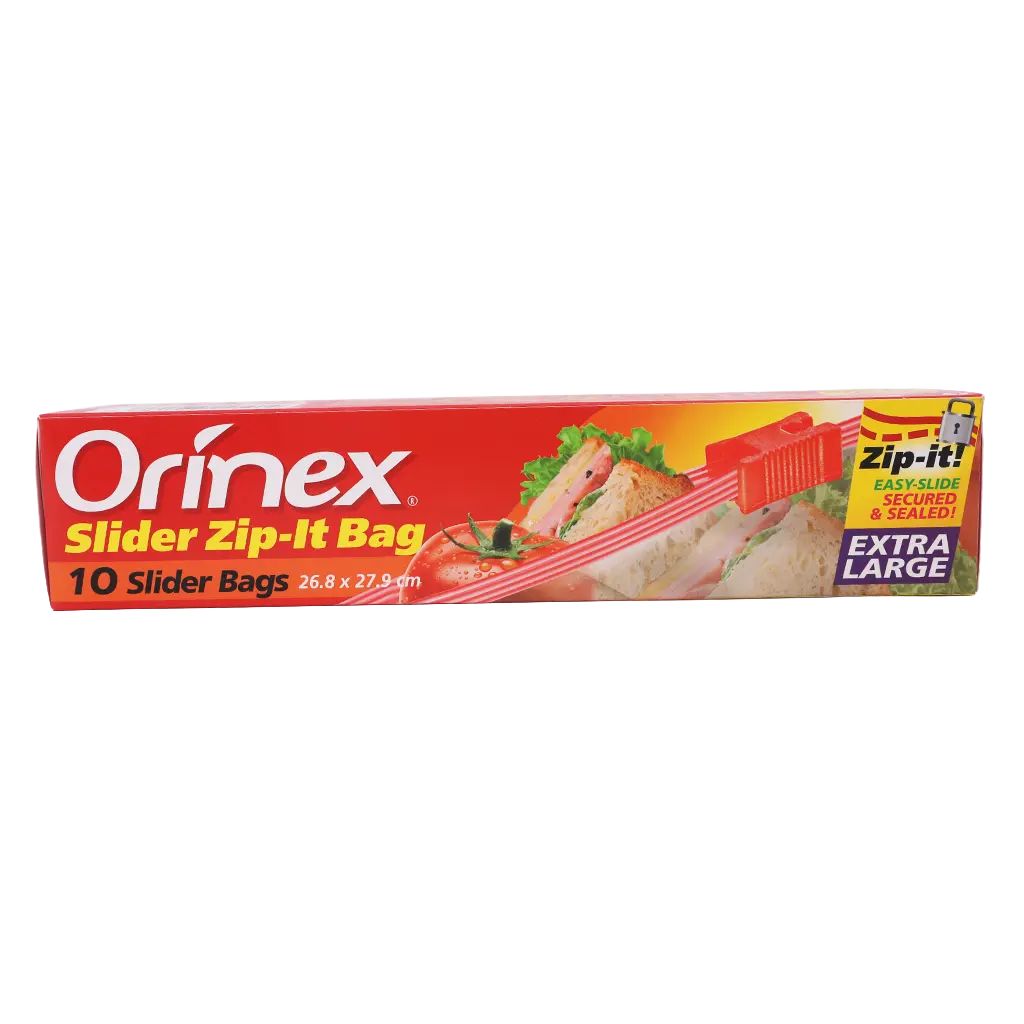 Orinex Slider Zip-It Lock Bags  10 pcs Xl - view 3