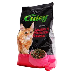 Cutey Dry Cat Food with Salmon & Mackerel 1.5 kg