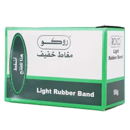 ‎بني ‎50‎.00‎ g  ‎1‎.77‎ oz  أشرطة مطاطية ‎لايت‎ ‎روكو‎‎