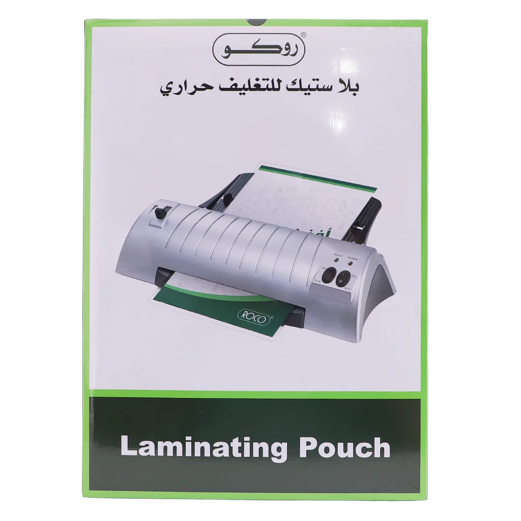 Roco Thermal Laminating Film A4 125 mic Clear 100 pcs