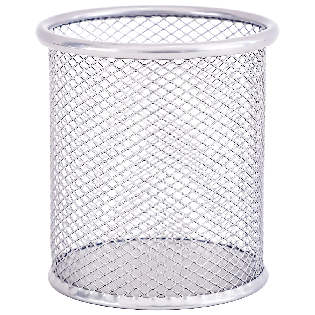 Roco Pen Cup Mesh Silver - view 1