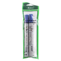 Roco Permanent Marker 1  4 mm Chisel Tip Blue