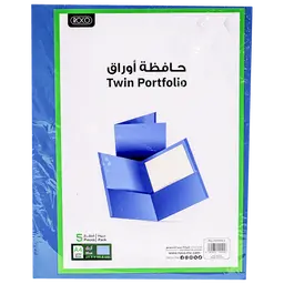Roco 2Pocket Report Cover A4 Paper Blue