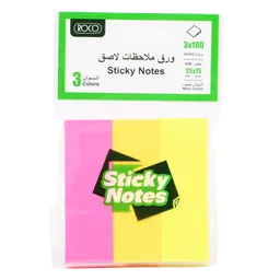 روكو علامات ترميز لاصقة علامات ترميز لاصقة ألوان نيون متنوعة