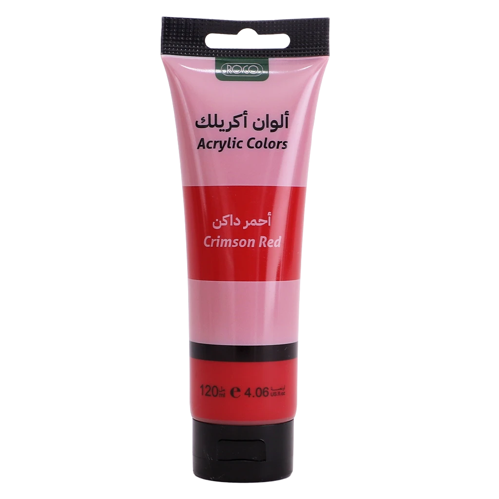 Roco Acrylic Color Paint Crimson Red 120.00 ml  4.22 oz 