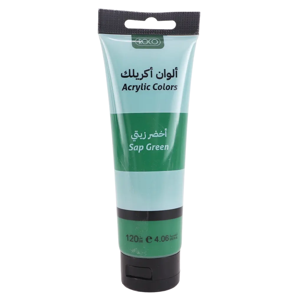 Roco Acrylic Color Paint Sap Green 120.00 ml  4.22 oz  - view 1