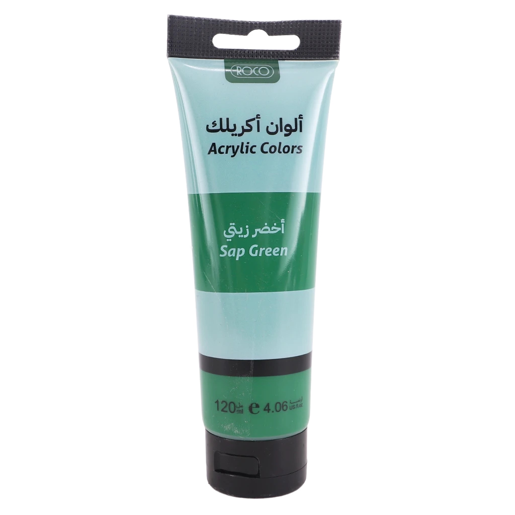 Roco Acrylic Color Paint Sap Green 120.00 ml  4.22 oz 