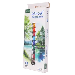 Roco Paint Set Watercolor Assorted Color 12 Colors