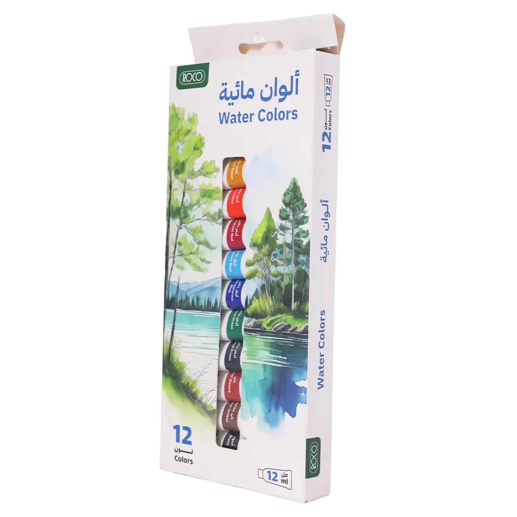 Roco Paint Set Watercolor Assorted Color 12 Colors - view 1