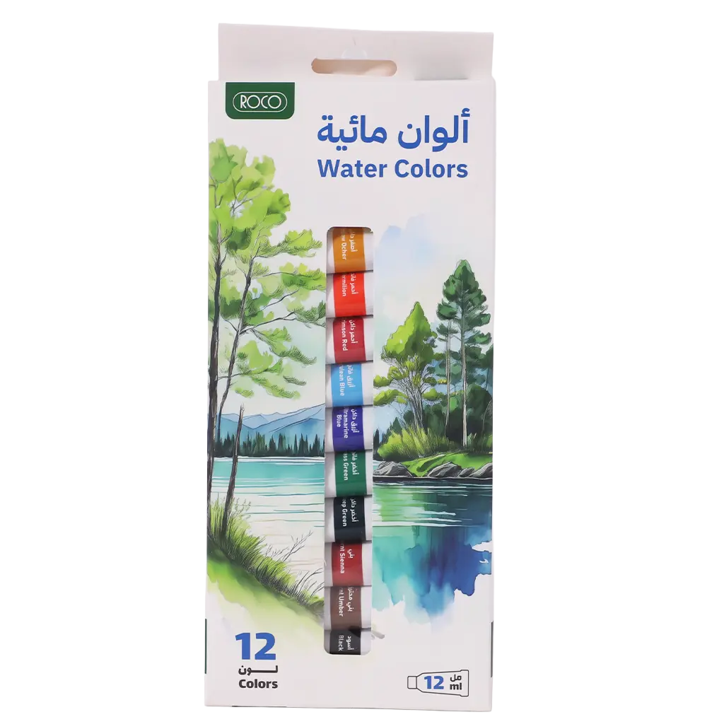 Roco Paint Set Watercolor Assorted Color 12 Colors - view 2