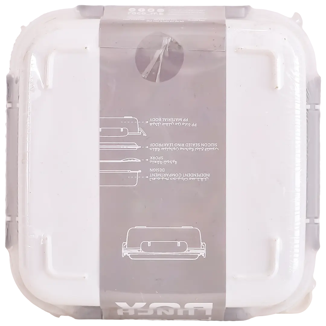Roco Lunch  Box Squar 1450Ml White - view 2