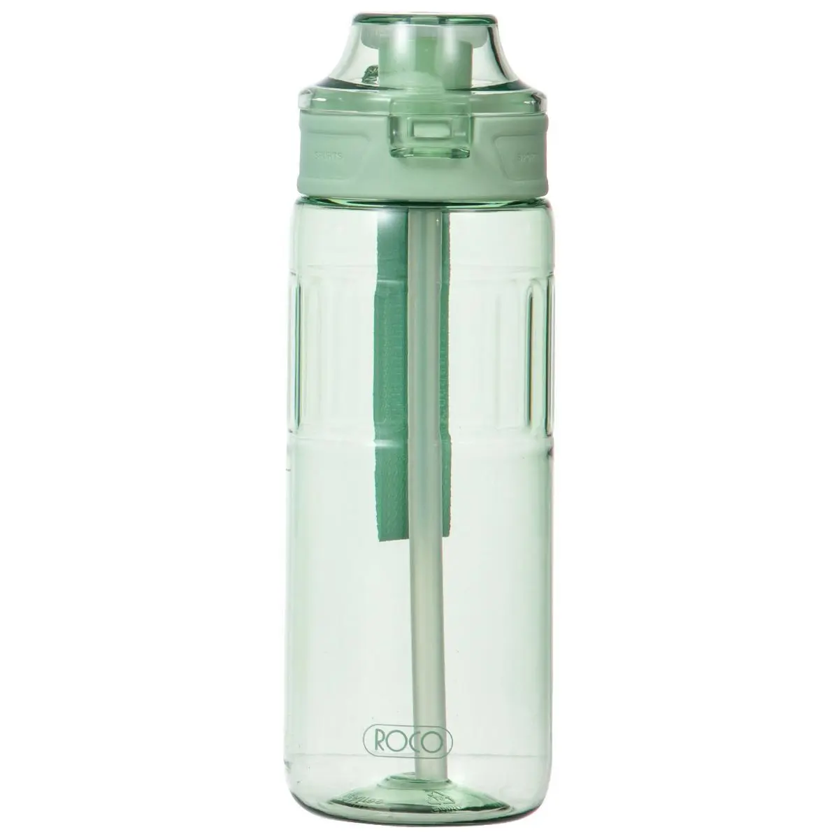 Roco Water Bottle Plastic 750Ml Green - view 1