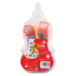 Funbo Clay 12 Colors 150 gm  8 Tools