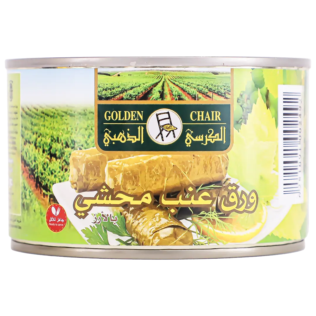 Golden Chair Grape Leaves Stuffed Can 400 gm - view 1