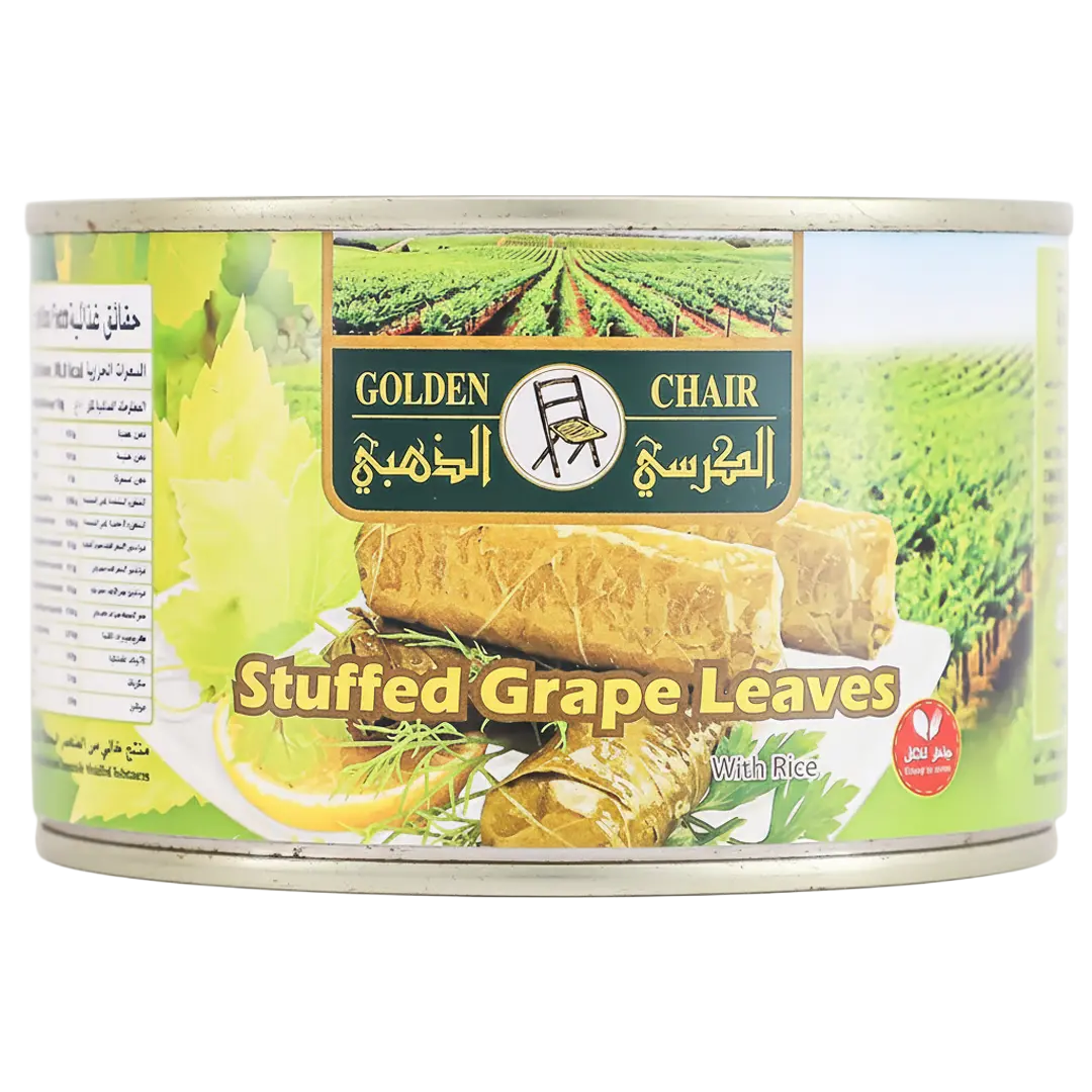 Golden Chair Grape Leaves Stuffed Can 400 gm - view 2
