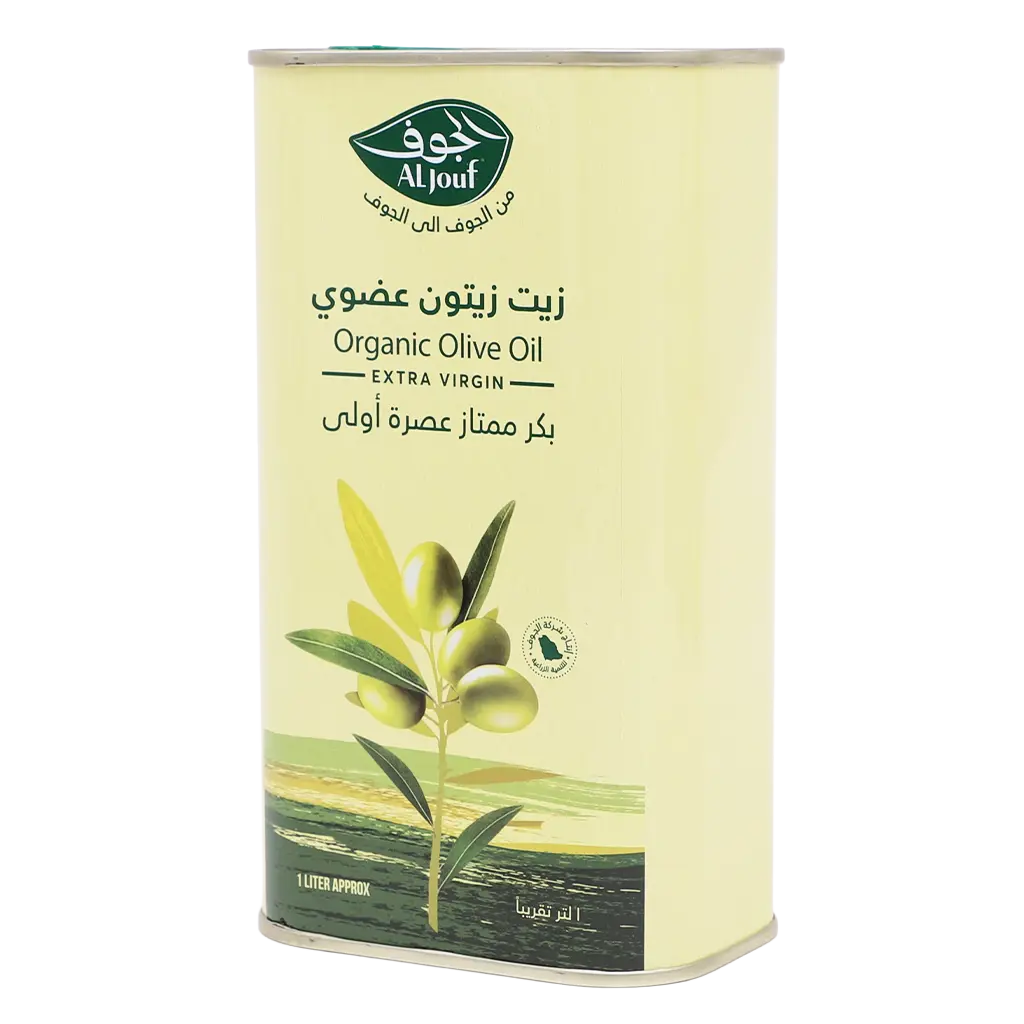 Al Jouf Organic Extra Virgin Olive Oil 1 L - view 1