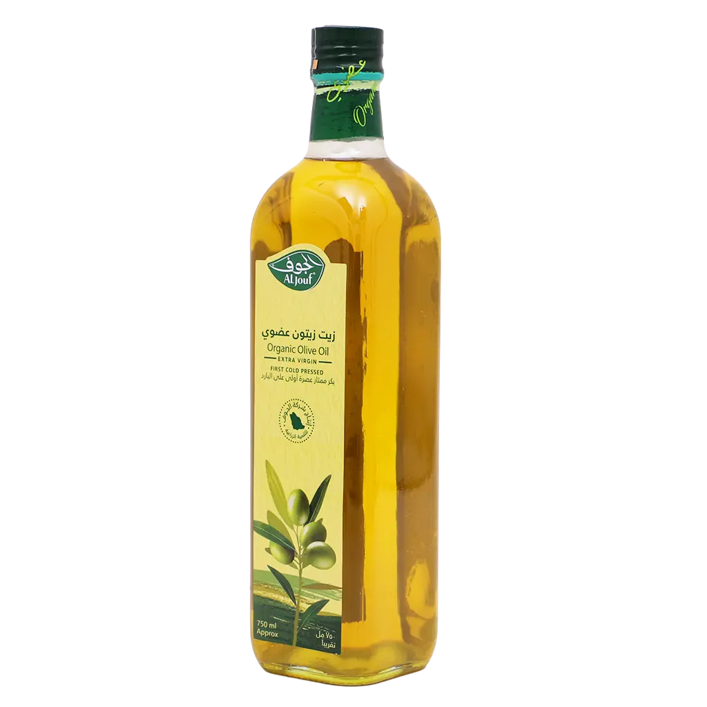 Al Jouf Organic Extra Virgin Olive Oil 750 ml - view 1