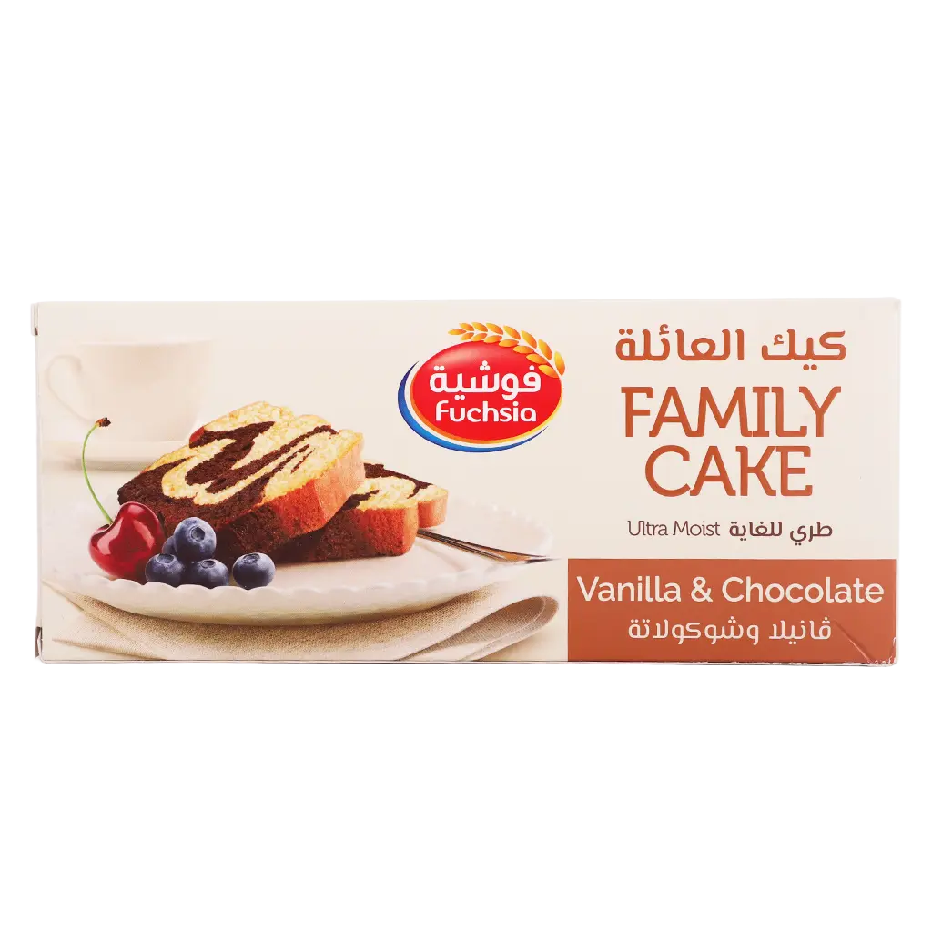 Fuchsia Vanilla & Chocolate Family Cake 220 gm - view 2
